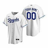 Kansas City Royals Customized Nike White Stitched MLB Cool Base Home Jersey,baseball caps,new era cap wholesale,wholesale hats